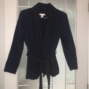 NWOT H&M DARK BLUE AND BLACK BLAZER